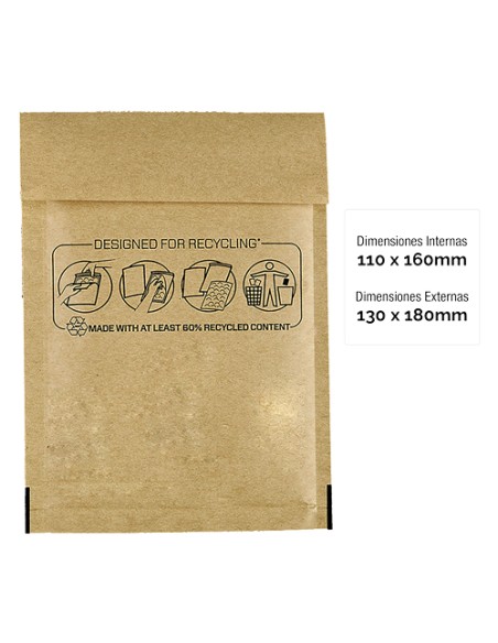 Bolsa Burbujas Acolchado Bankers Box Nº 11 (110x160) Pack 10 Uds